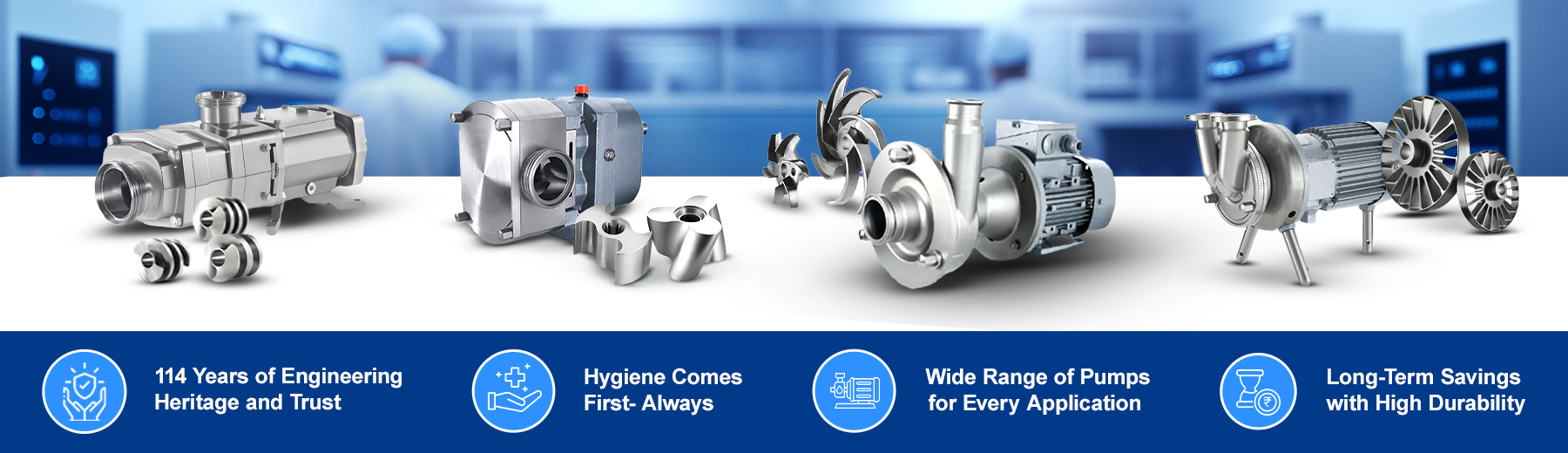 5 Reasons to Choose Fristam Hygienic Pumps for Your Applications