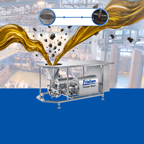 Homogenized Mixer by Using PM Powder Mixer New Developed Skid
