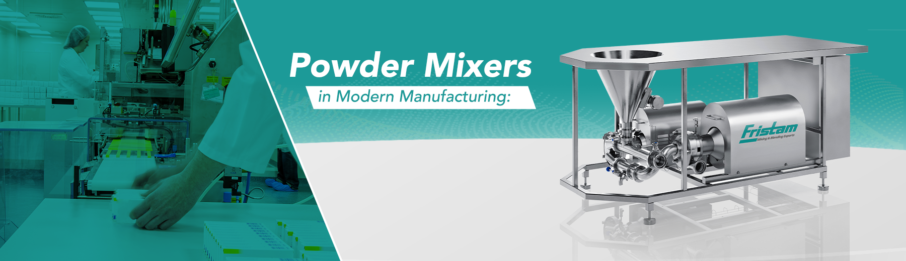 Powder Mixers in Modern Manufacturing: Enhancing Efficiency and Product Quality