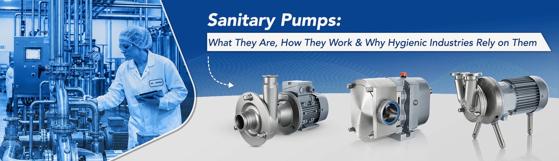 Sanitary Pumps: What They Are, How They Work & Why Hygienic Industries Rely on Them